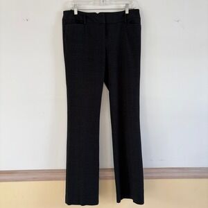 Talbots Petites Women Black Pull on Stretch Dress Pants w/zipper closure Size LP
